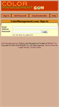Mobile Screenshot of colormanagementlists.com
